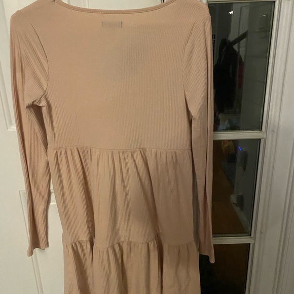 Wild Fable pale pink dress size small—-Cozy warm! - Picture 4 of 4